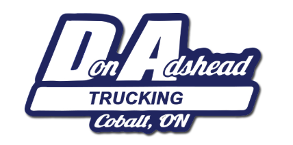 Don Adshead Trucking Logo - Cobalt, Ontario